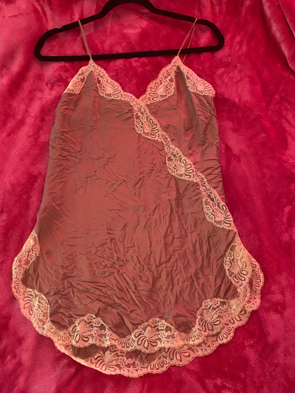 Vintage Victorias Secret 100% silk slip dress